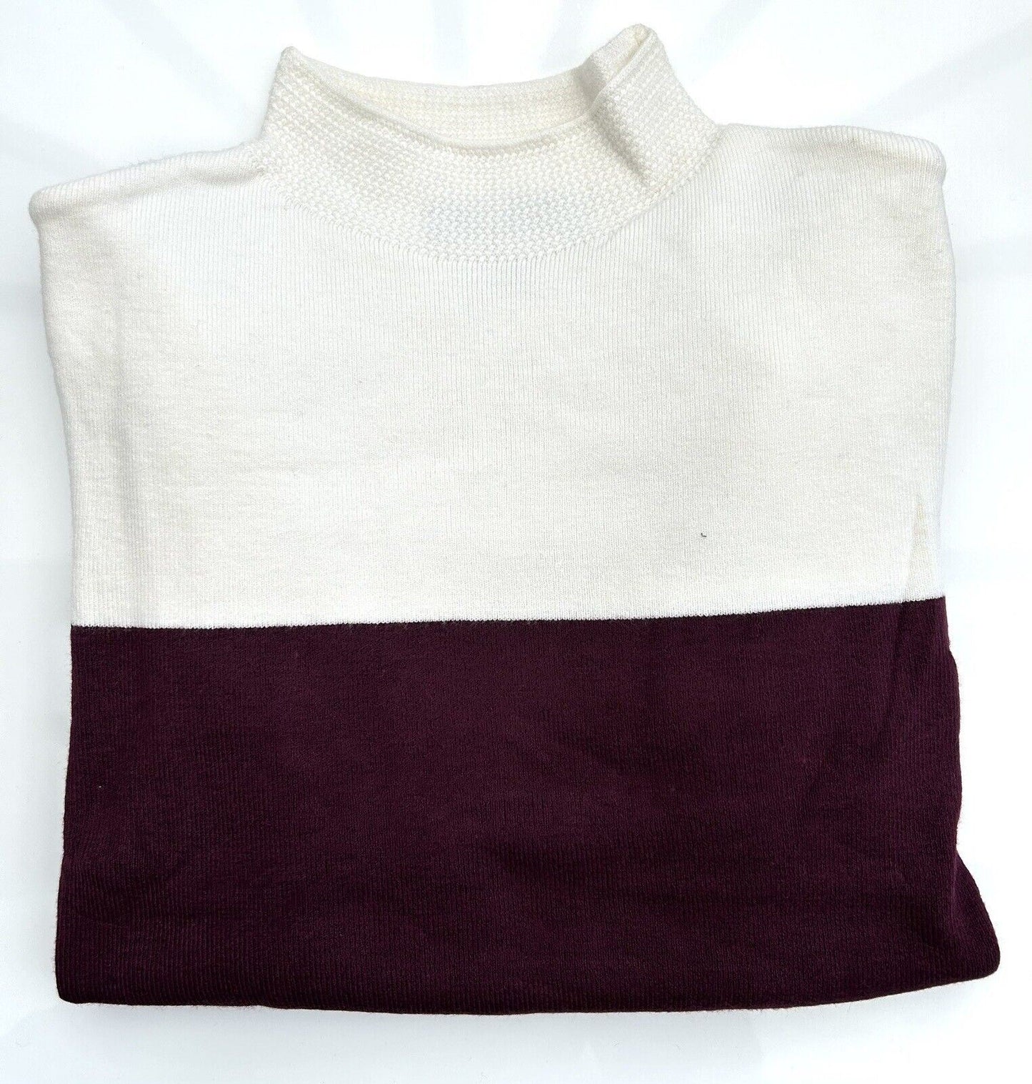 Ex Famous Store Brand Ladies Jumper Funnel Neck Blue Black Lilac Beige Navy Cosy Soft Sweater