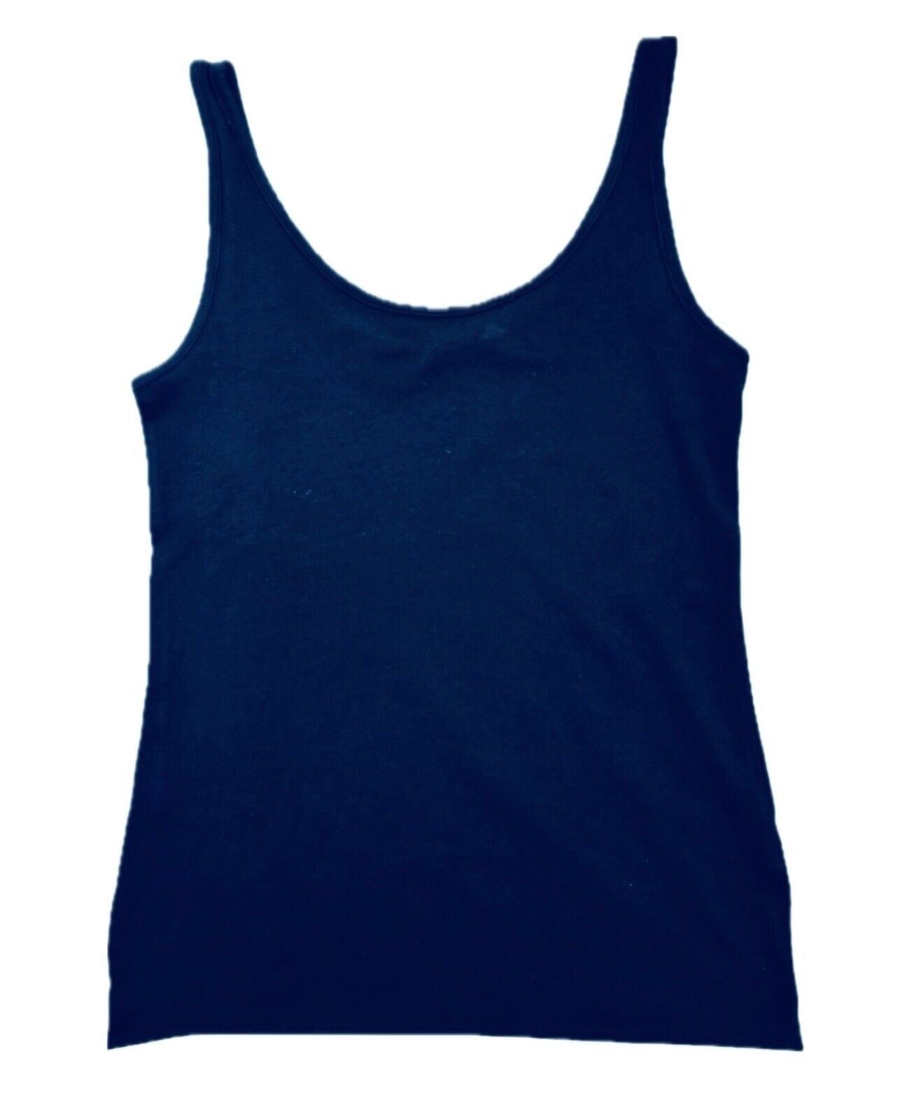 Ladies Women's Next Thick Strap Vest Top Summer Black Grey Cami Tank Cotton