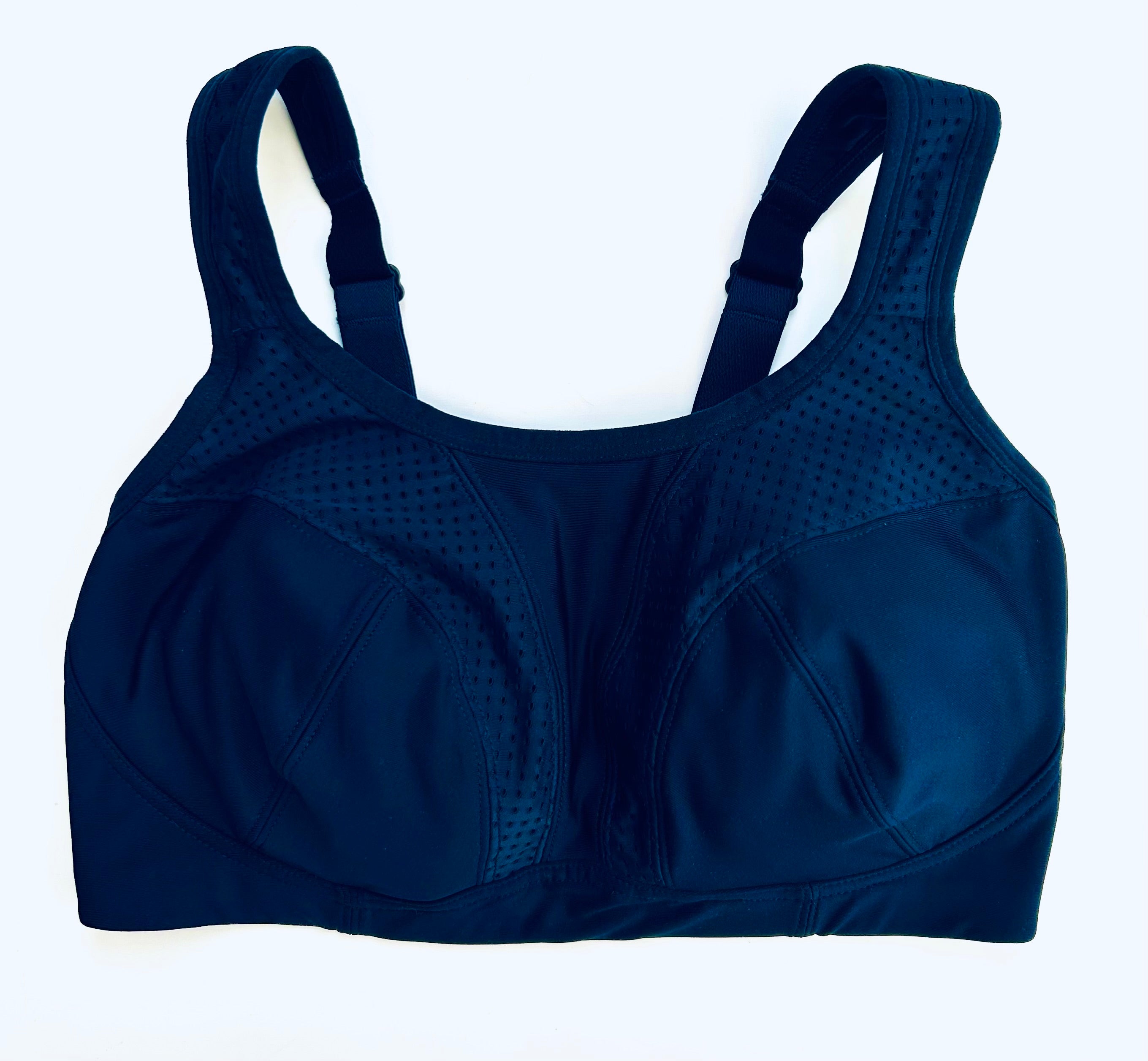 No Strings Attached Navy Sports Bra