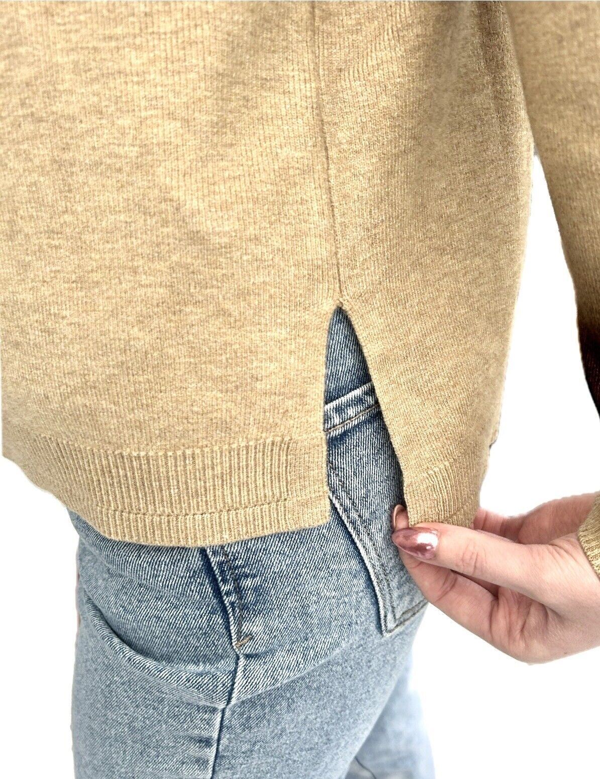 Ex Famous Store Brand Ladies Jumper Funnel Neck Blue Black Lilac Beige Navy Cosy Soft Sweater