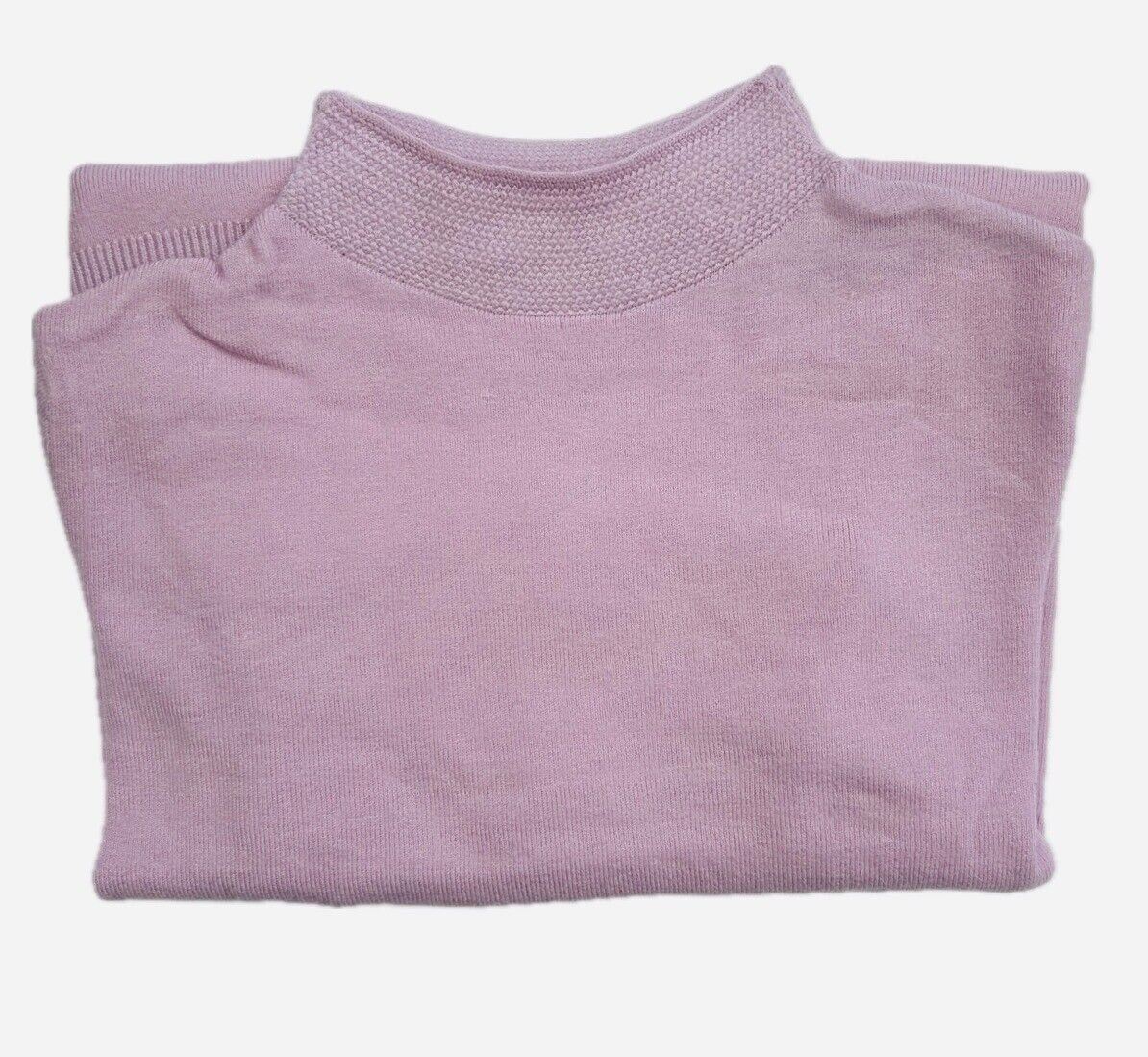 Ex Famous Store Brand Ladies Jumper Funnel Neck Blue Black Lilac Beige Navy Cosy Soft Sweater