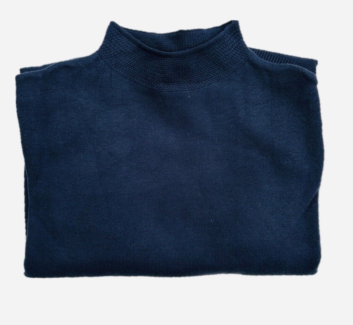 Ex Famous Store Brand Ladies Jumper Funnel Neck Blue Black Lilac Beige Navy Cosy Soft Sweater